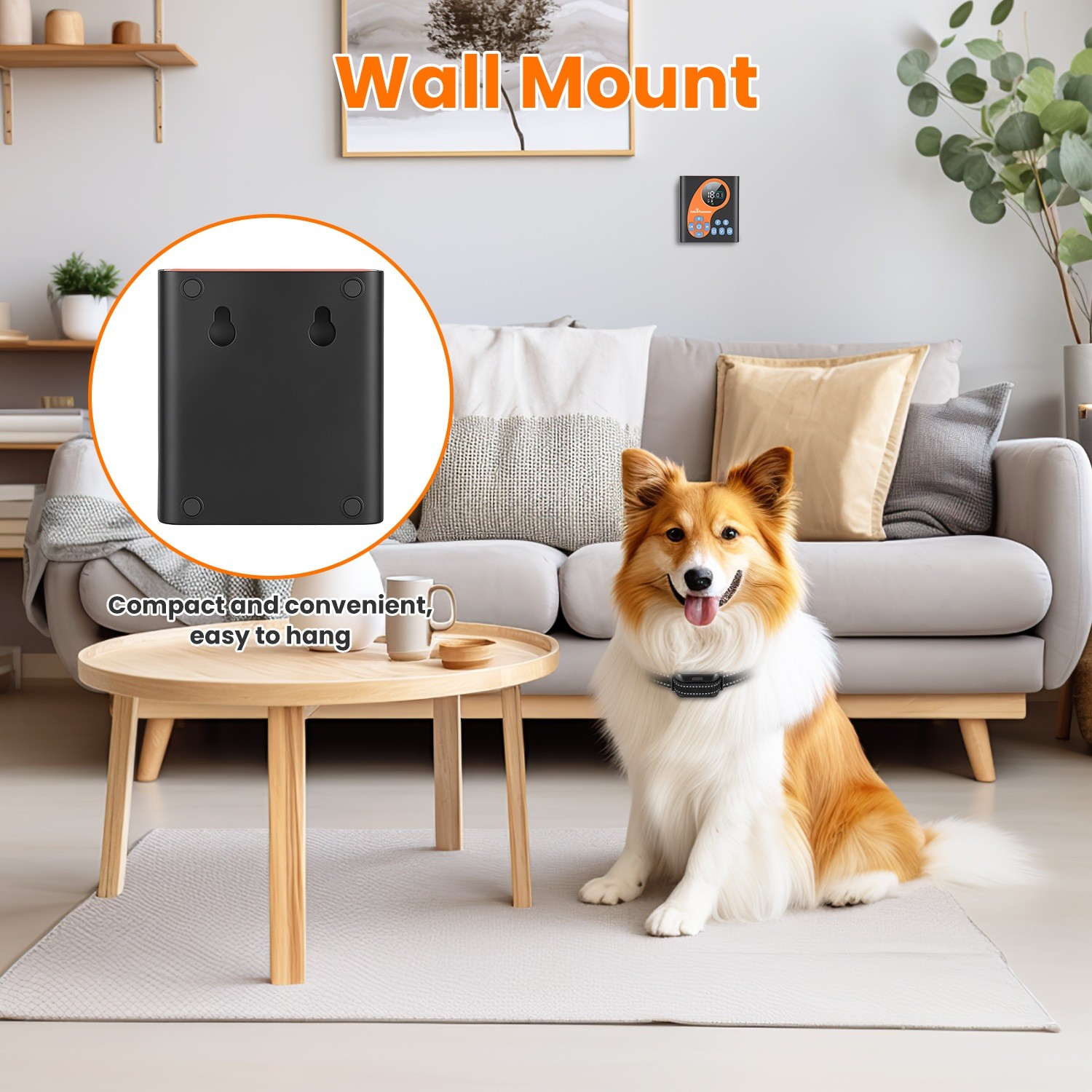 2IN1 Wireless Dog Fence System Pet Containment Boundary Control &Training collar