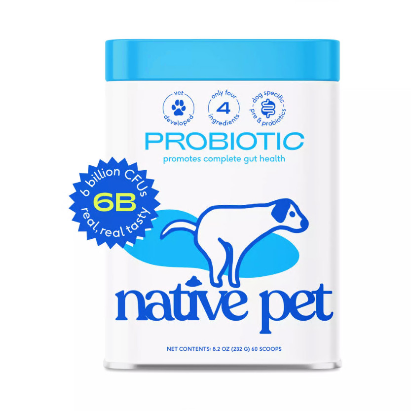 Native Pet Probiotics with Prebiotic for Dogs, Digestive Support & Gut Health 8.