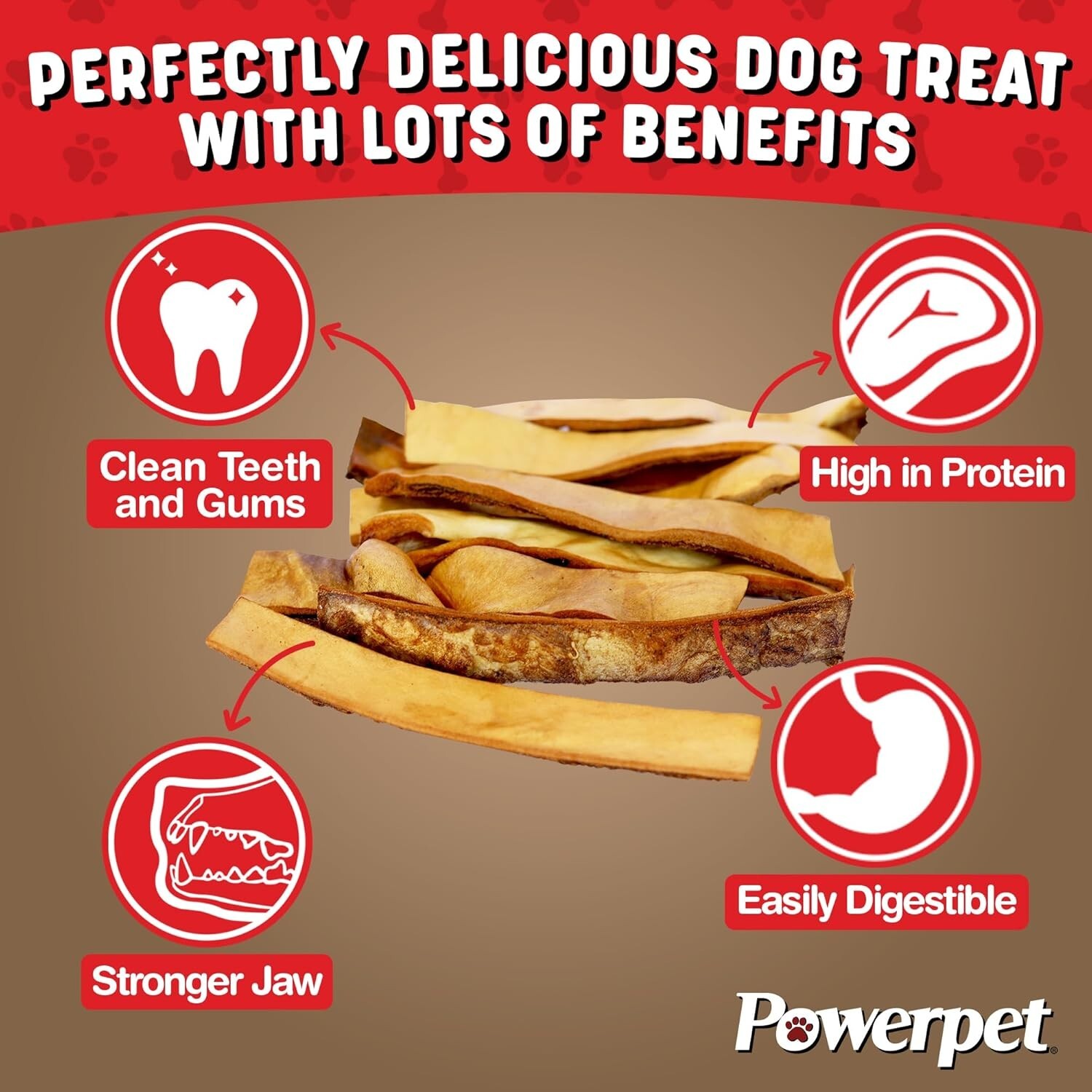 All Natural Smoked Beef Jerky Skin 8oz- Premium Dog Treats-FDA&USDA APPROVED-BRC