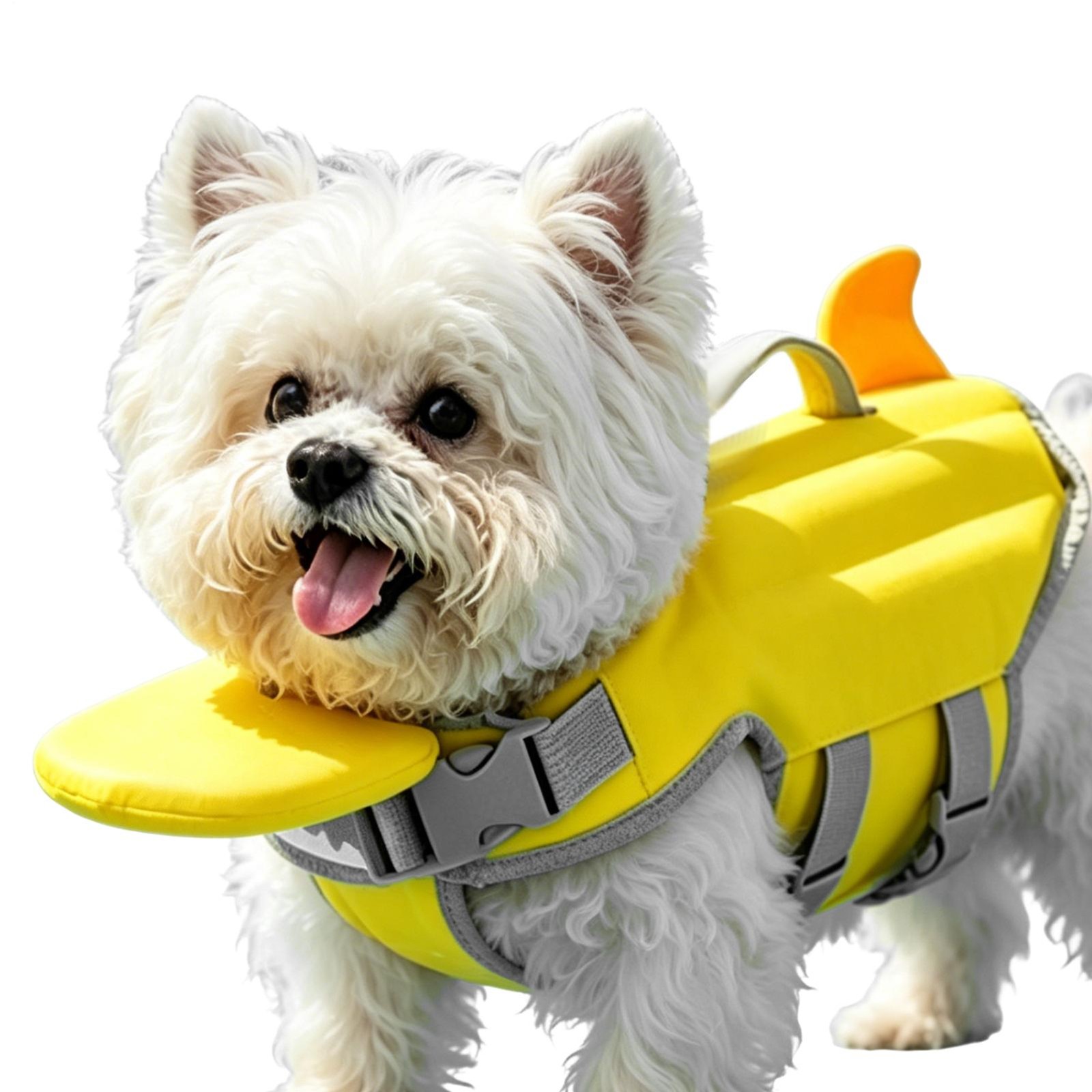 Dog Swim Vest Buoyant Padded Pet Safety Gear