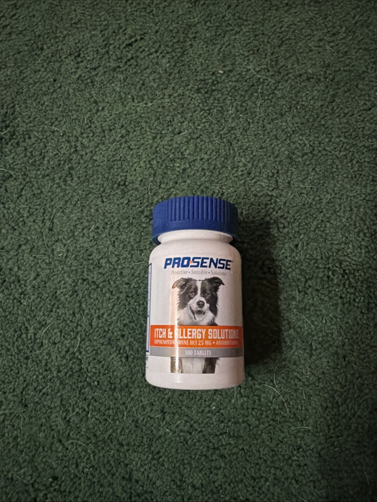 PRO SENSE Fast Allergy & Itch Relief Chewable Tablet For DOGS, 100 Count