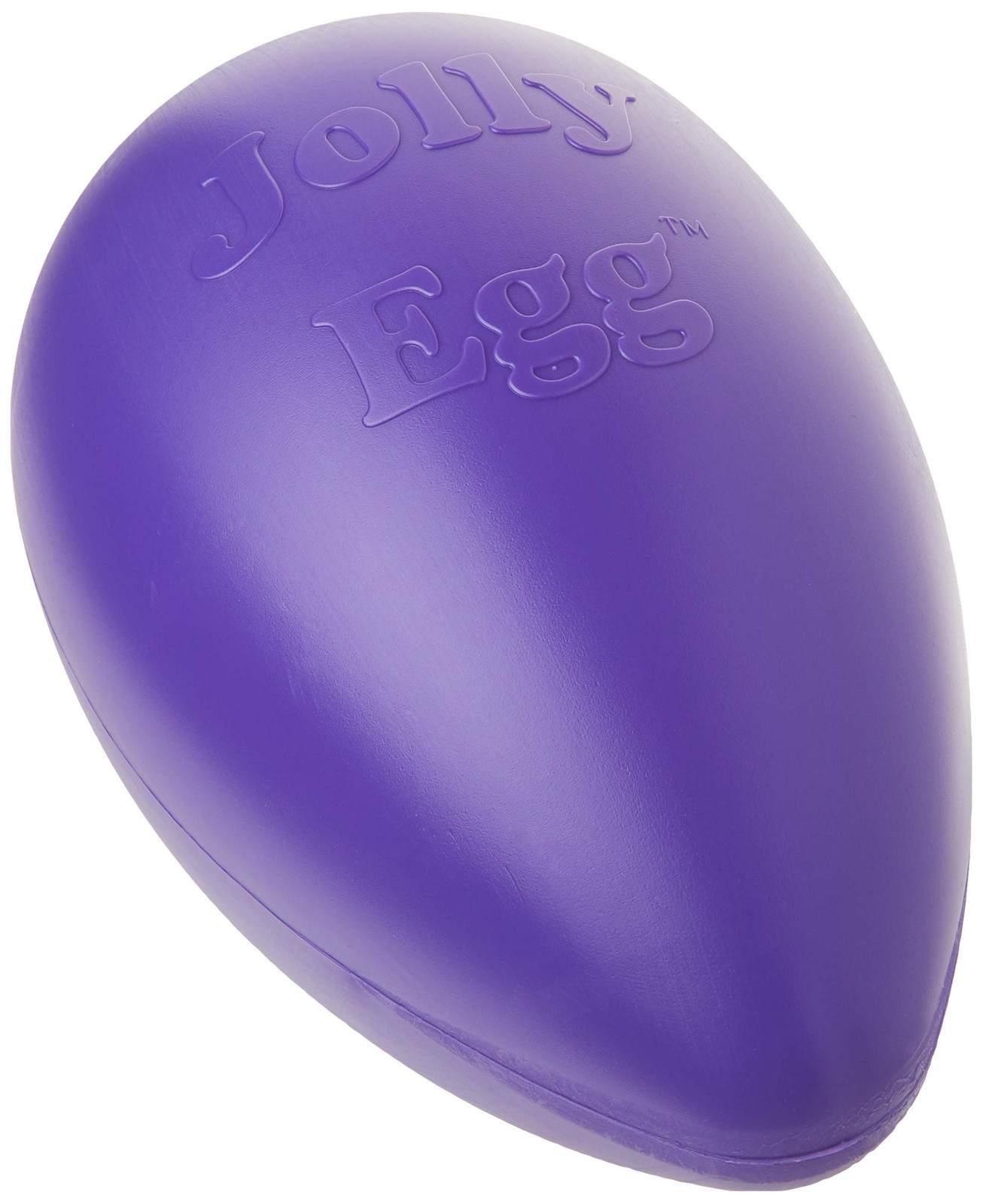 Jolly Pets Large 12 Inch Jolly Egg Dog Toy Purple For Water Fun And Play