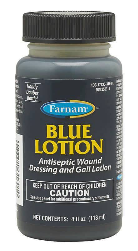 Farnam Blue Lotion – Wound Dressing And Antiseptic 4Oz Null