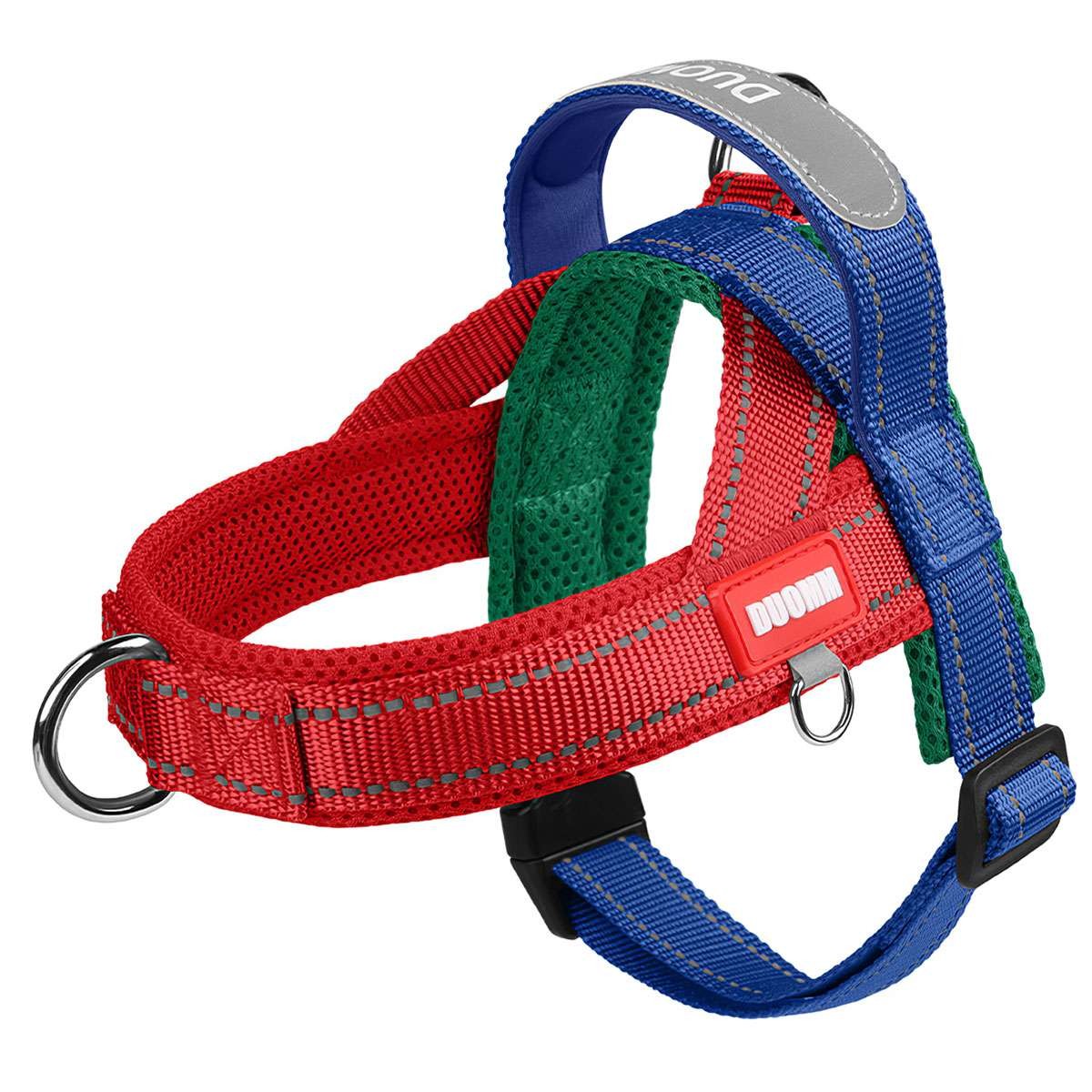 Adjustable No Pull Dog Pet Harness Control Vest Dogs Reflective S M L XL