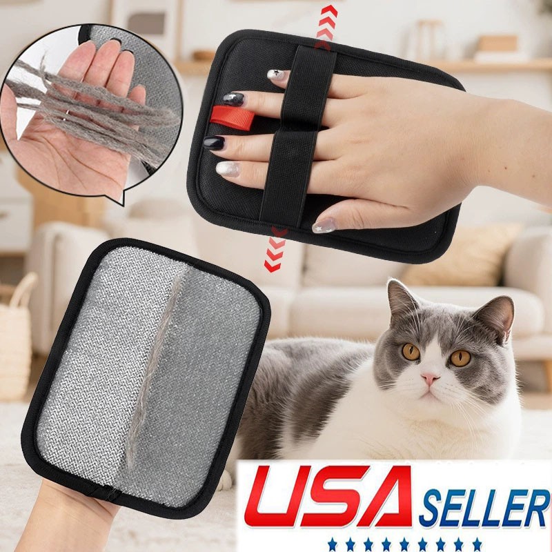 Glove Cat Grooming Gloves Cat Hair Remover 2025 New Pet Dog Hair Remover LOT