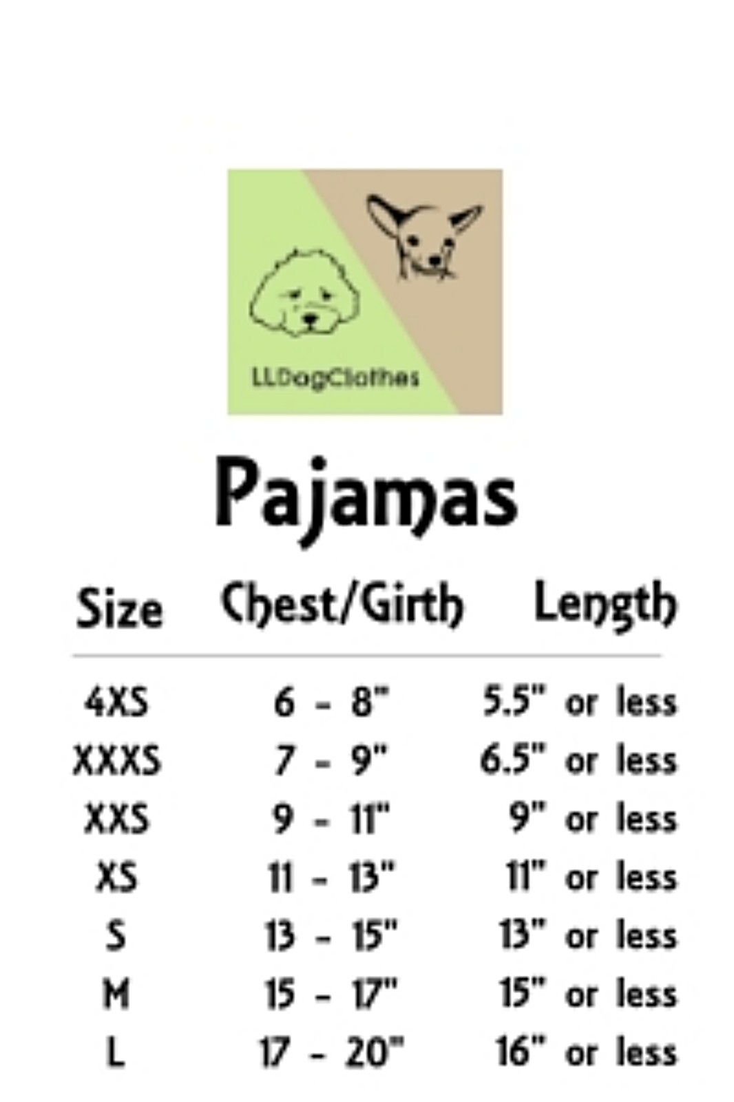 Mountain Friends Bears Foxes Flannel Pajamas PJ’s Dog Puppy Pet Clothes 4XS – L