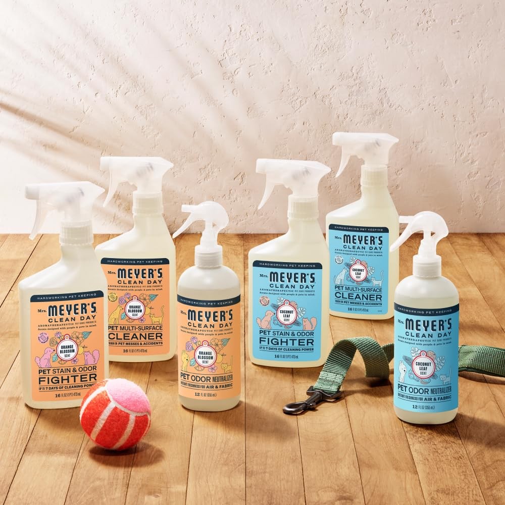 Mrs. MEYER’S CLEAN DAY Pet Stain & Odor 16 Fl Oz (Pack of 1), No Color