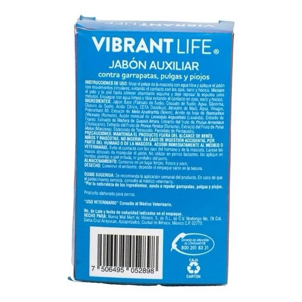 VIBRANT LIFE 🇲🇽 DOG SOAP. JABÓN MEXICANO PARA PERRO.