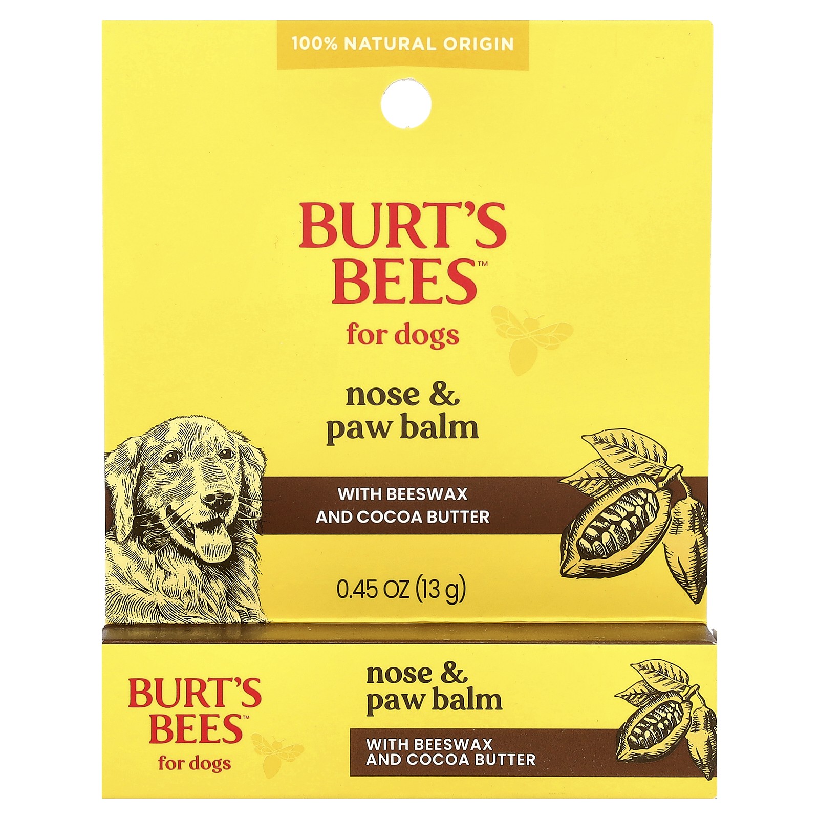 Nose and Paw Balm, For Dogs, 0.45 oz (13 g)