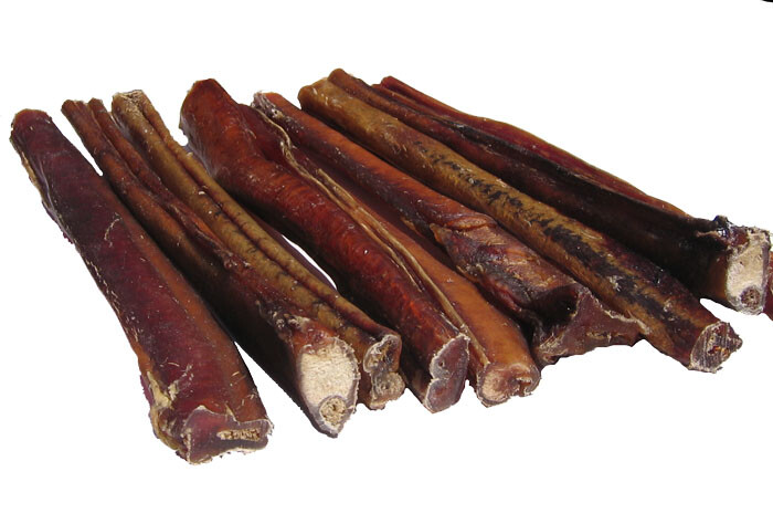 HDP Jumbo Beef Bully Sticks Dog Natural Dental treat chew 12″
