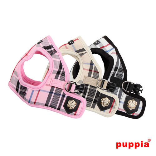 Puppia Dog Harness Vest No Pull Adjustable Junior Pink Black Beige XS S M L XL