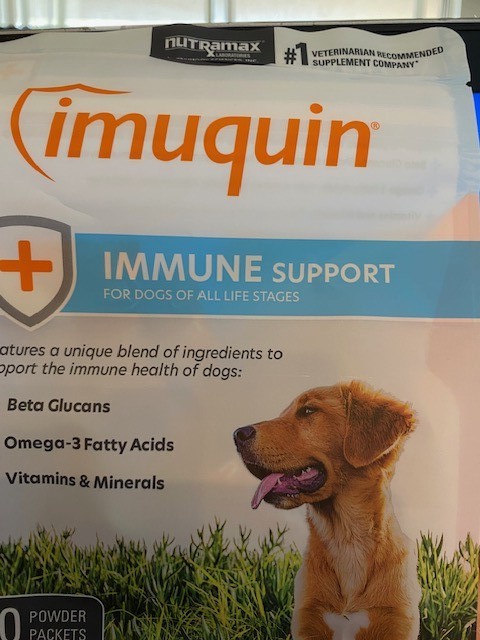 Imuquin Powder Dogs all natural vitamins