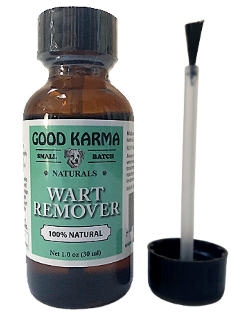 DOG WART REMOVER – ALL NATURAL PAINLESS DOG WARTS REMOVAL TREATMENT GOOD KARMA