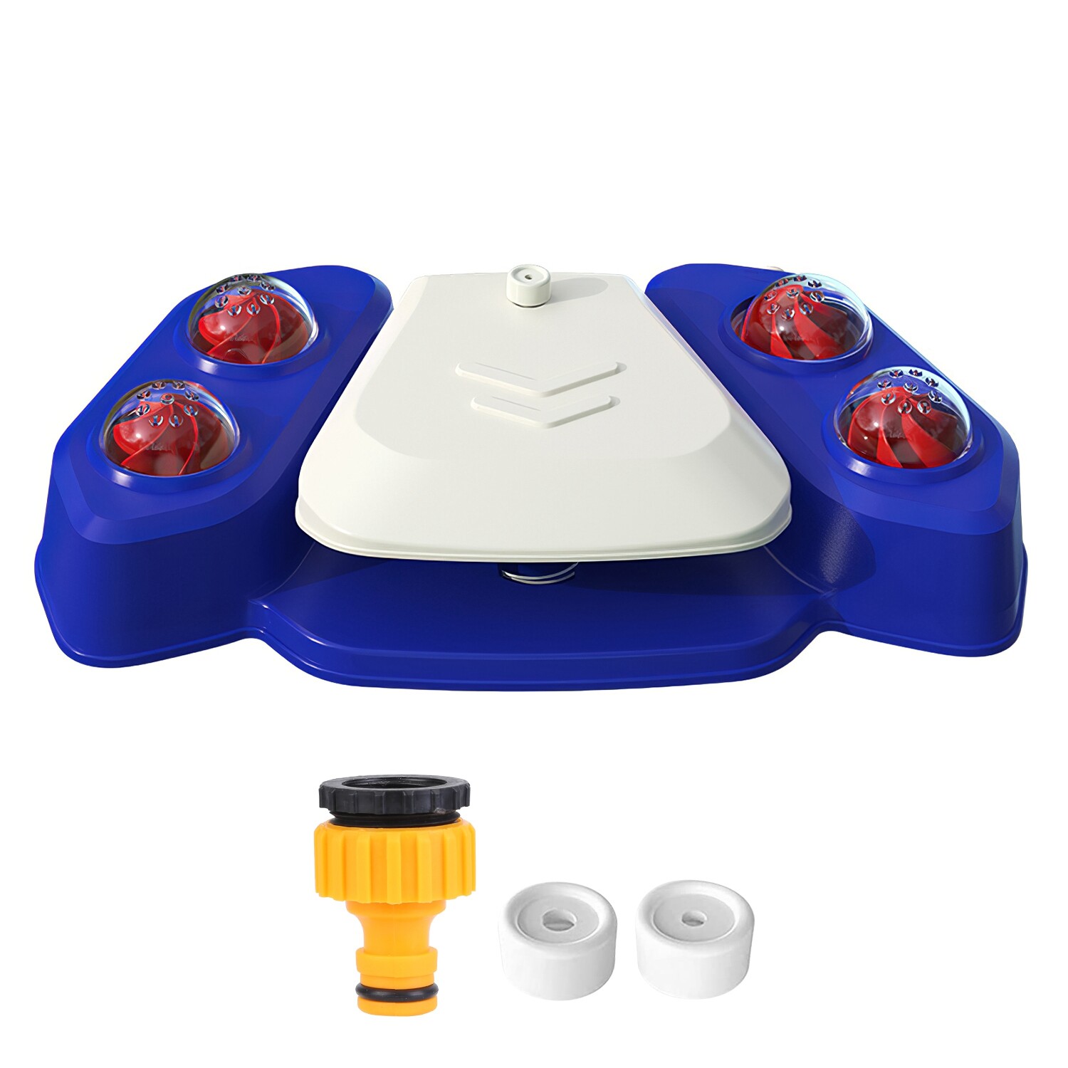 Outdoor Dog Fountain Step On Paw Activated Sprinkler Toy for Fresh Water Drink