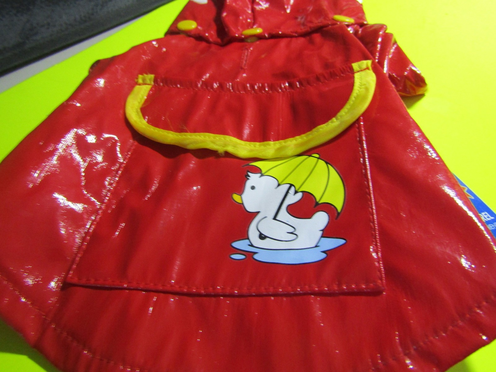 Chihuahua Rain Coat Xtra Small Grreat Choice Dog Apparel w Pocket Free Shipping