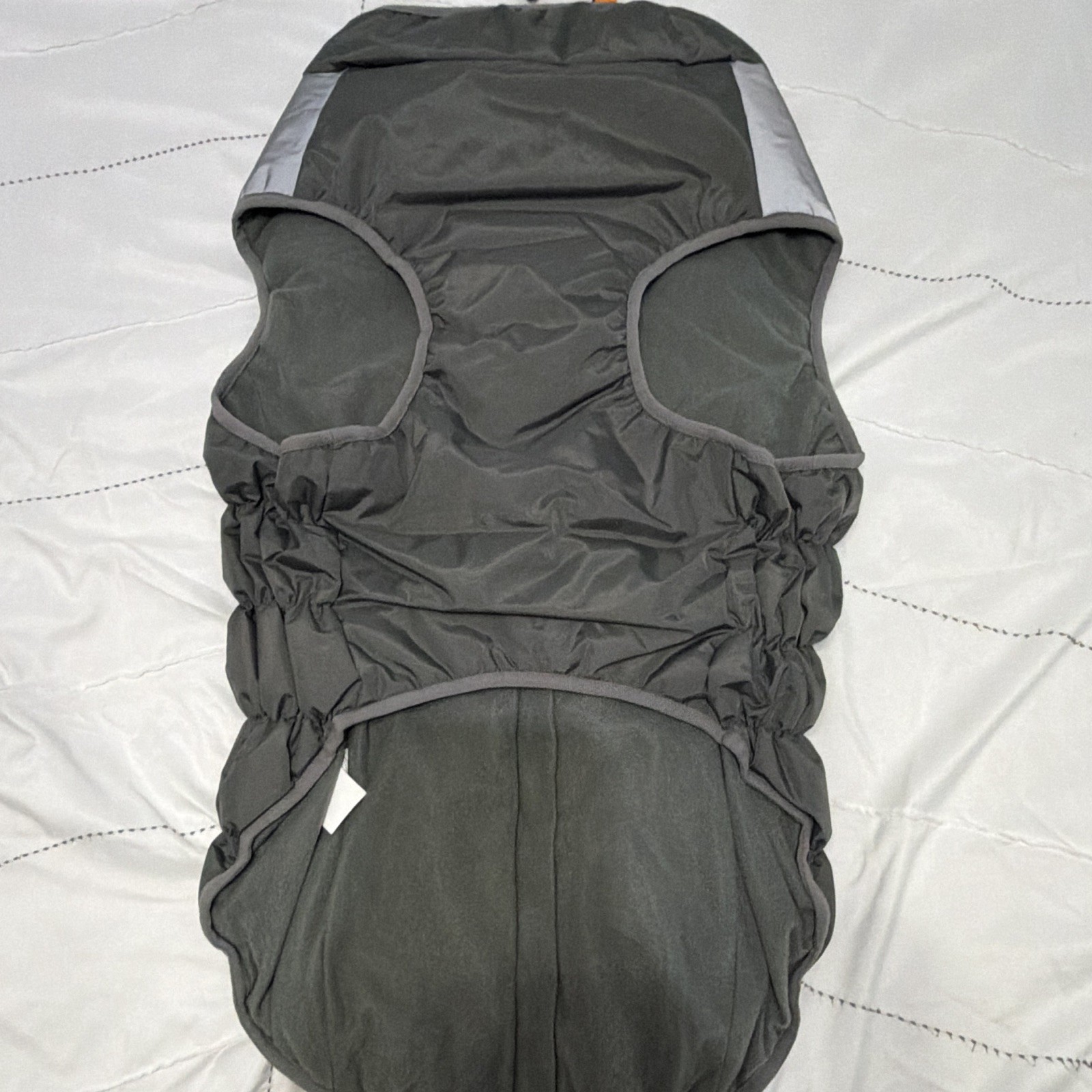 Youly Trailblazer Reflective Water-Resistant Dog Coat, XXXL Silver/Gray