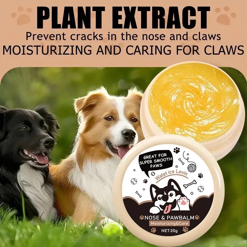 Dog Paw Balm | Dog Nose Balm & Snout Soother for Dogs. Ideal Dog & Cat Paw balm