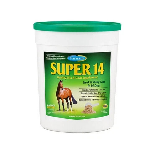 Super 4 Healthy Skin & Coat Supplement 2.75 Lbs By Farnam NEW