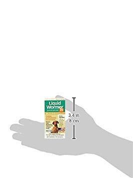 Double Strength Liquid Dog Wormer for Puppies and Adults 2 Fl Oz 1 Pack