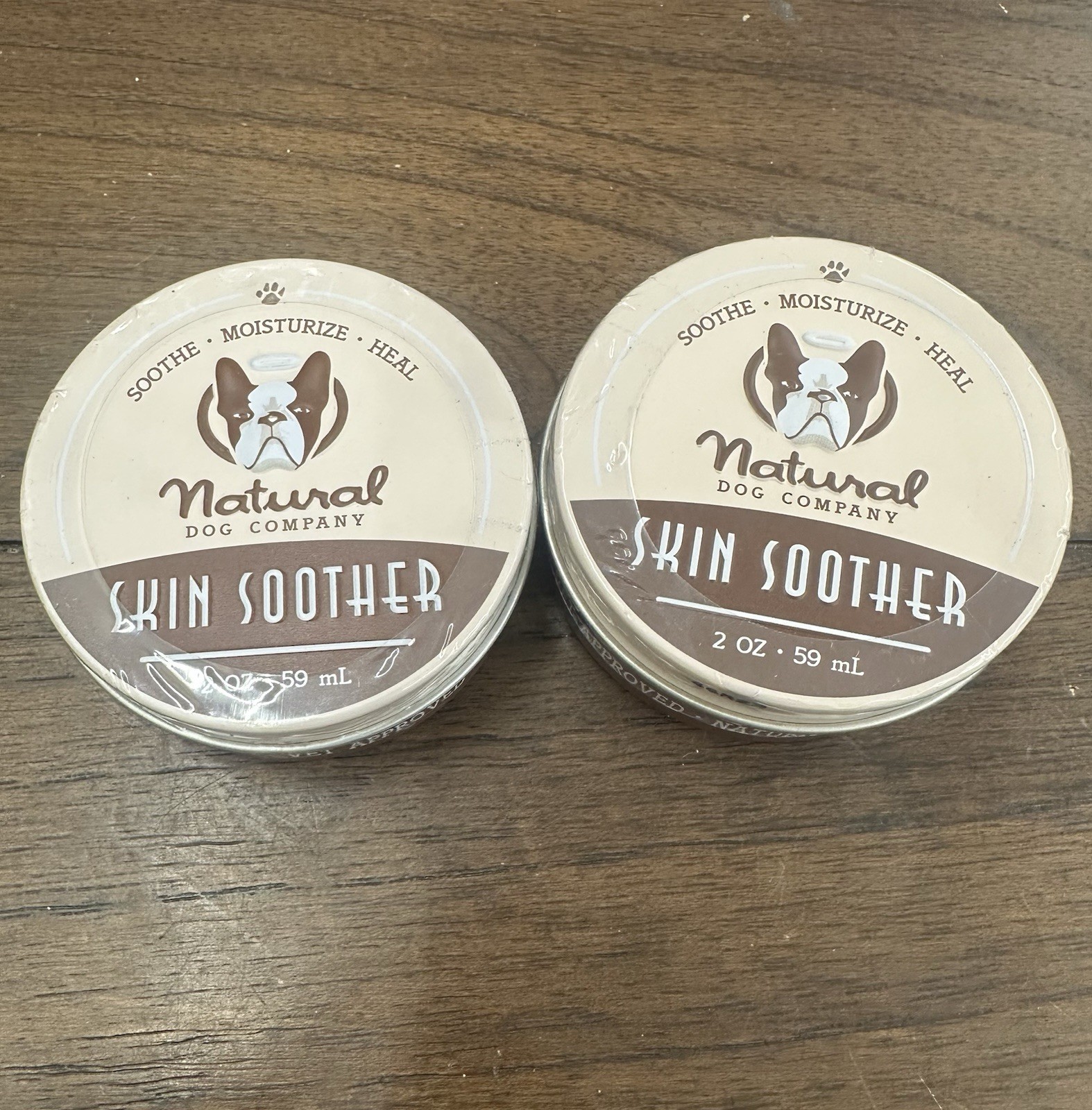 Natural Dog Company Skin Soother 2oz, Pack Of 2