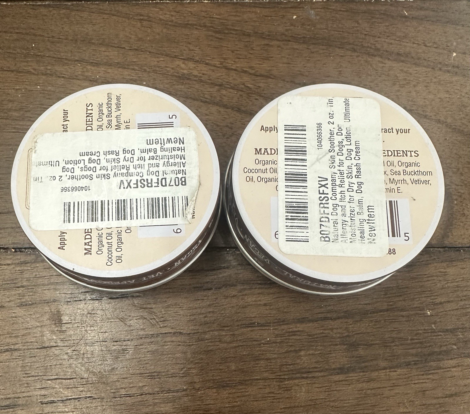 Natural Dog Company Skin Soother 2oz, Pack Of 2