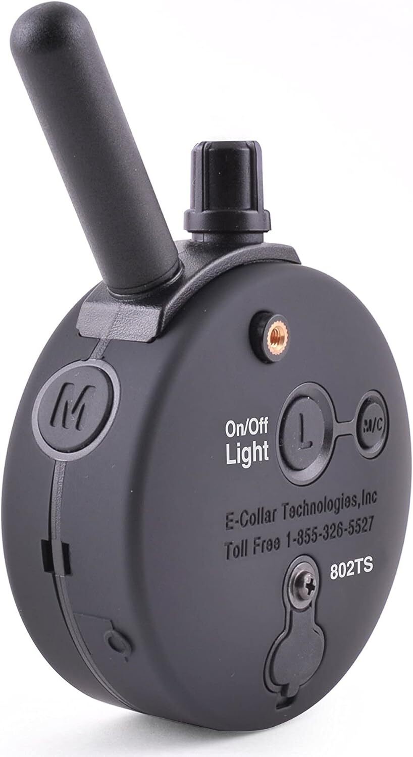 Boss Educator ET-800 Remote Dog Training Collar Black with PetsTEK Clicker