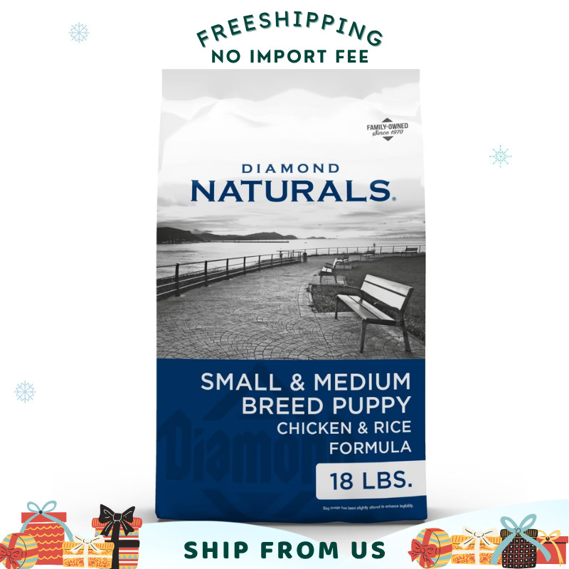Diamond Naturals Small & Medium Breed Puppy High Protein Chicken & Rice Formula