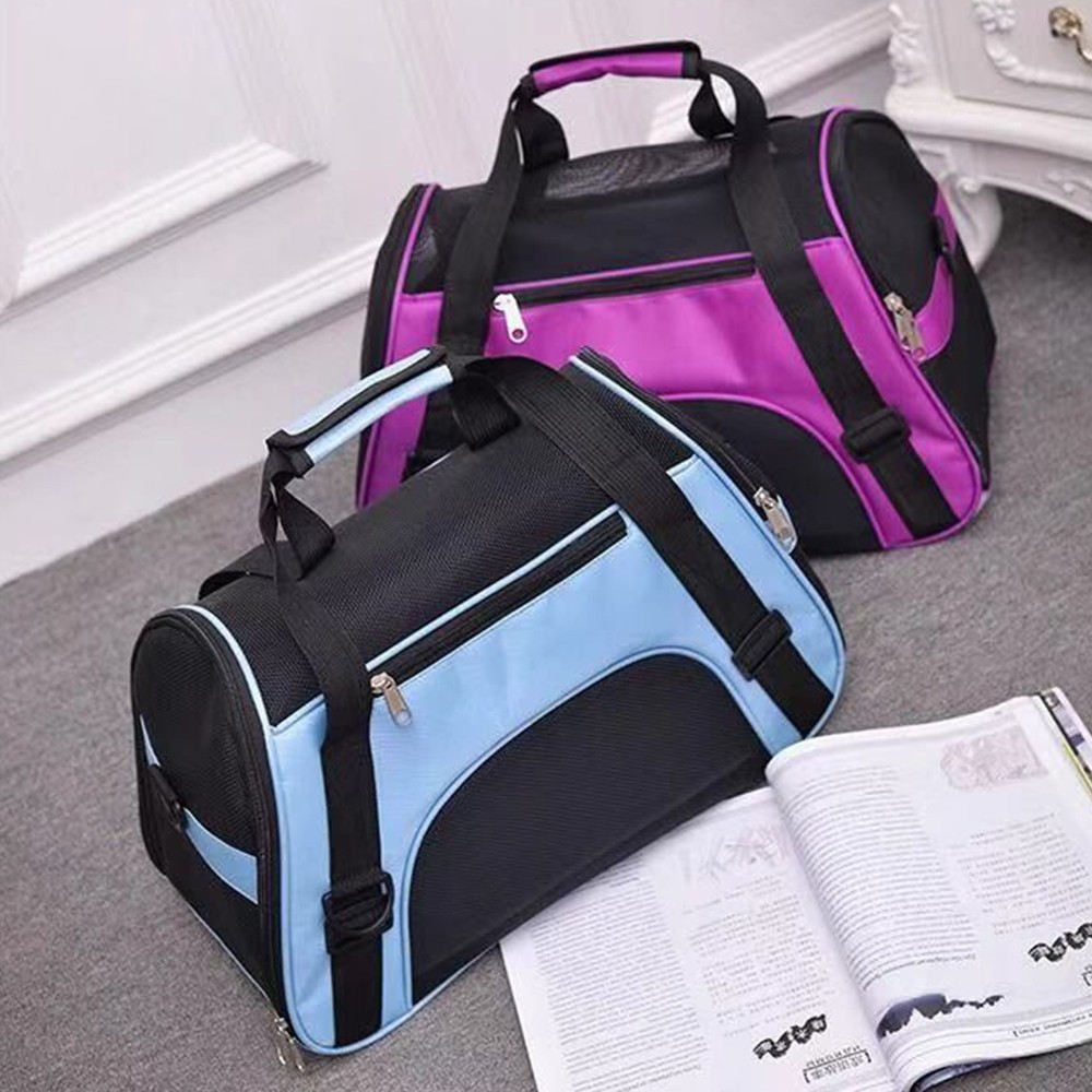 M/L Pet Carrier Bag Airline Approved Portable Soft Dog Cat Puppy Travel Cage Bag