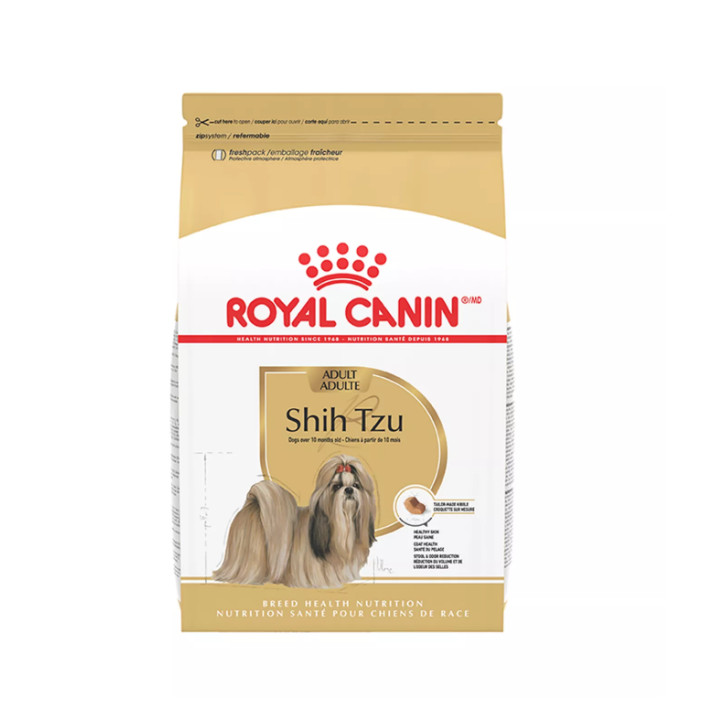 New w/ Royal Canin Shih Tzu Adult Dry Dog Food 10 lb Chicken Skin & Coat Formula