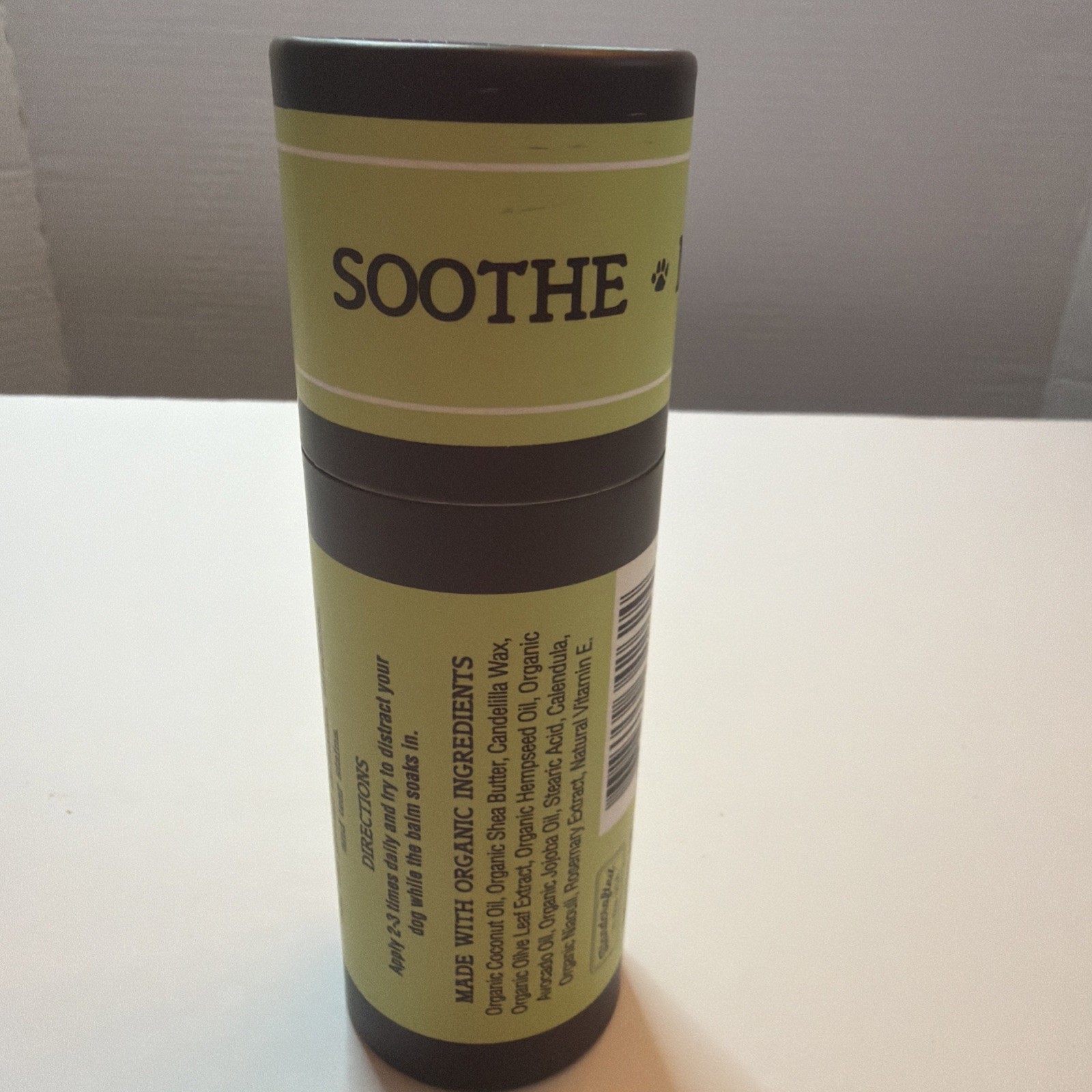 Natural Dog Company 2 oz Skin Soother Stick Organic Healing Balm for Dogs