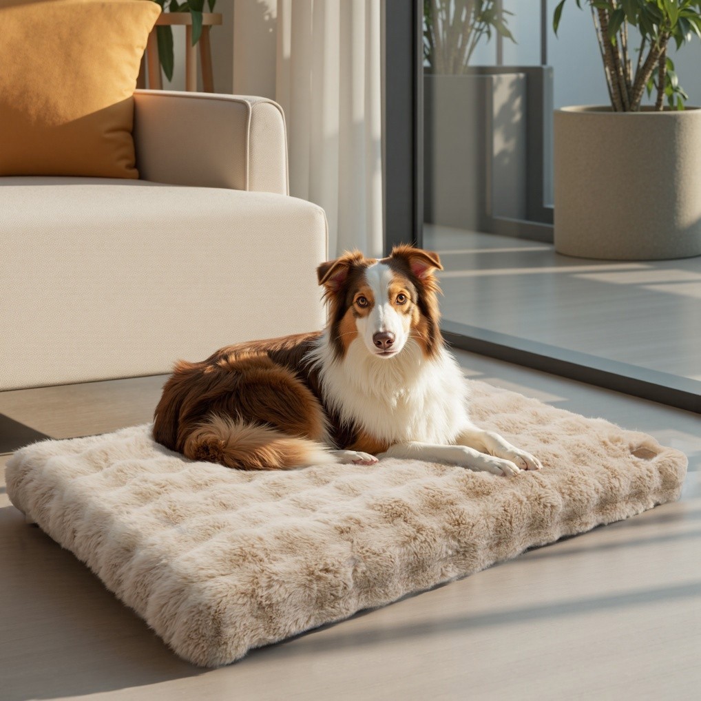 BingoPaw M L XL XXL XXXL XXXXL Dog Bed Soft Plush Anti Anxiety Pet Beds Washable