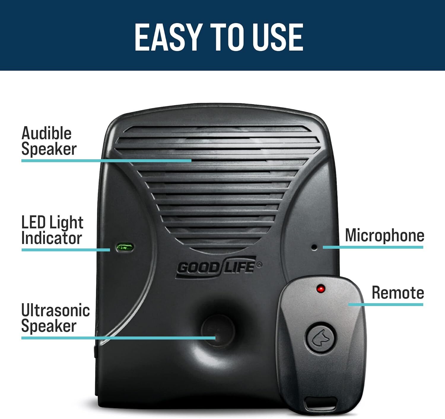 Dog Silencer® MAX No Shock Dog Trainer Ultrasonic Anti-Bark Up To 300 ft