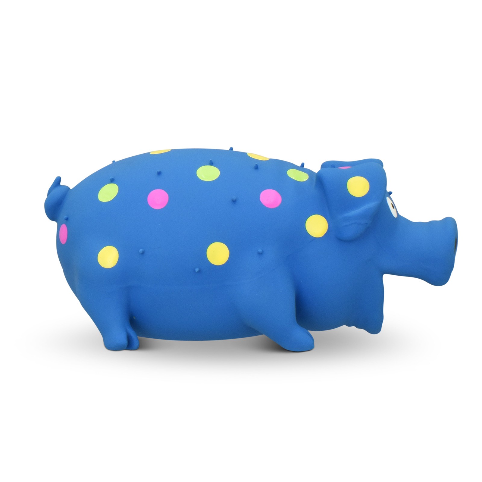 Vibrant Life Pig Dog Toy: Pigglesworth, Latex, Playful Buddy,Chew 1,Color Varies