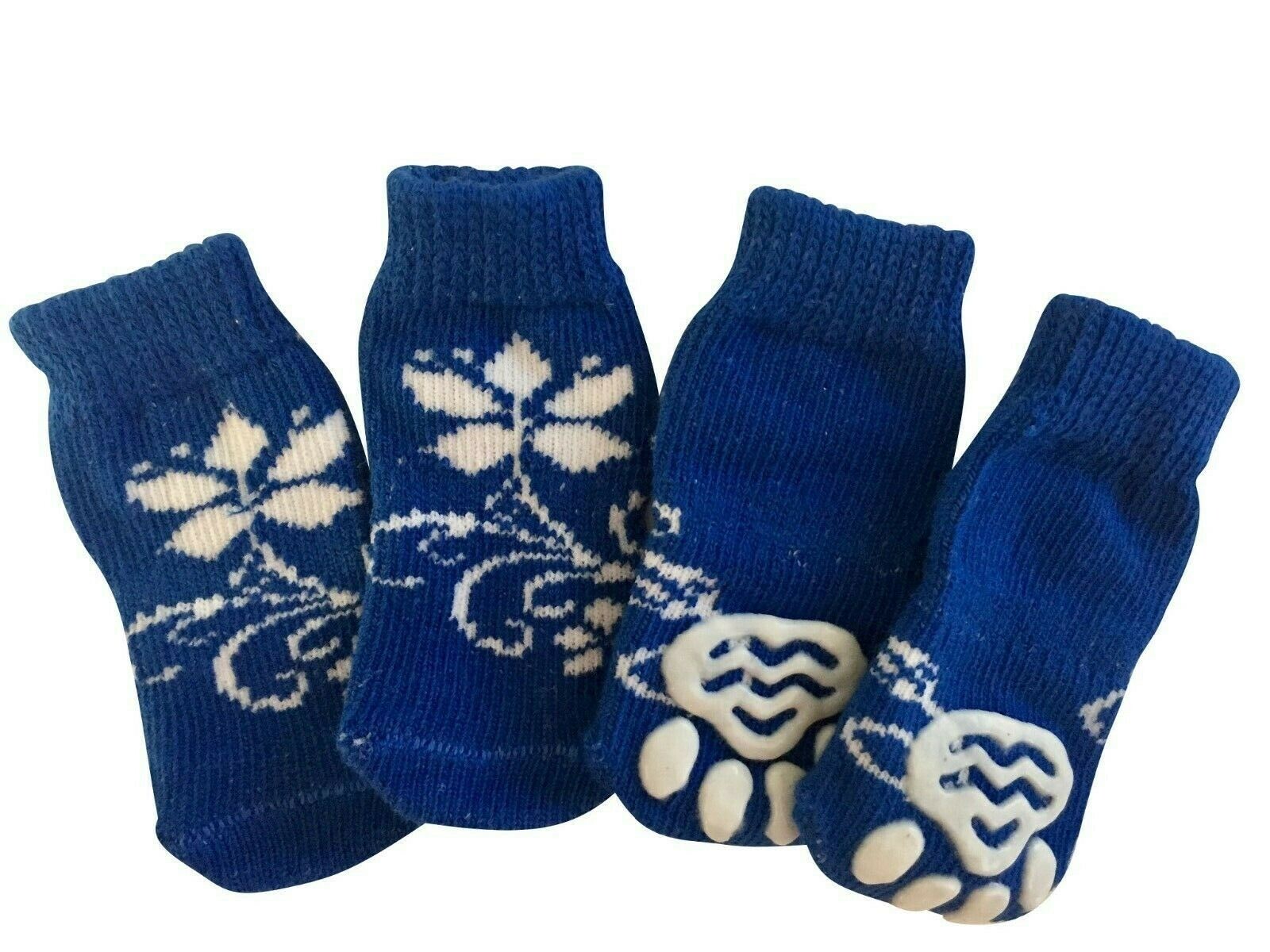 Dog Puppy Anti-slip Socks For Tiny & Small Breeds 40 Designs S M L XL