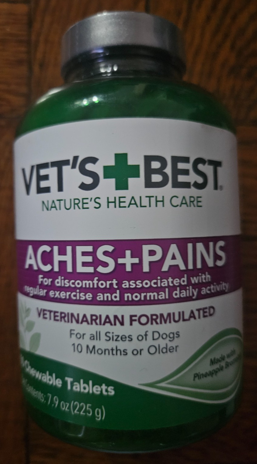 Vet’s Best Pain Relief Aches And Pains Chewable Tablet for Dogs 150ct Exp 03/29