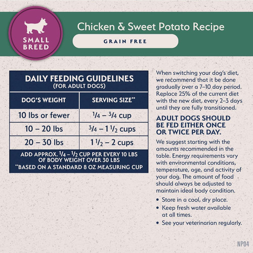 Natural Balance Limited Ingredient Small Breed Adult 4 Pound (Pack of 1)