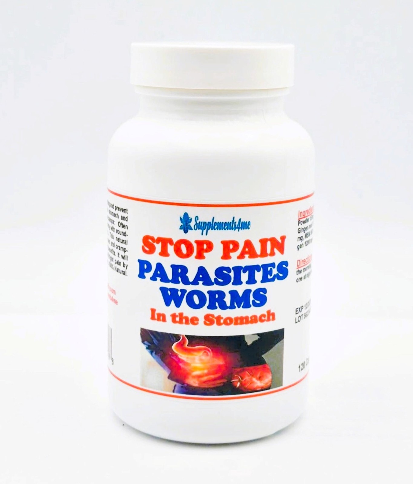 #1 Desparasitante natural ayuda eliminar parasitos y gusanos intestinales 3 USA