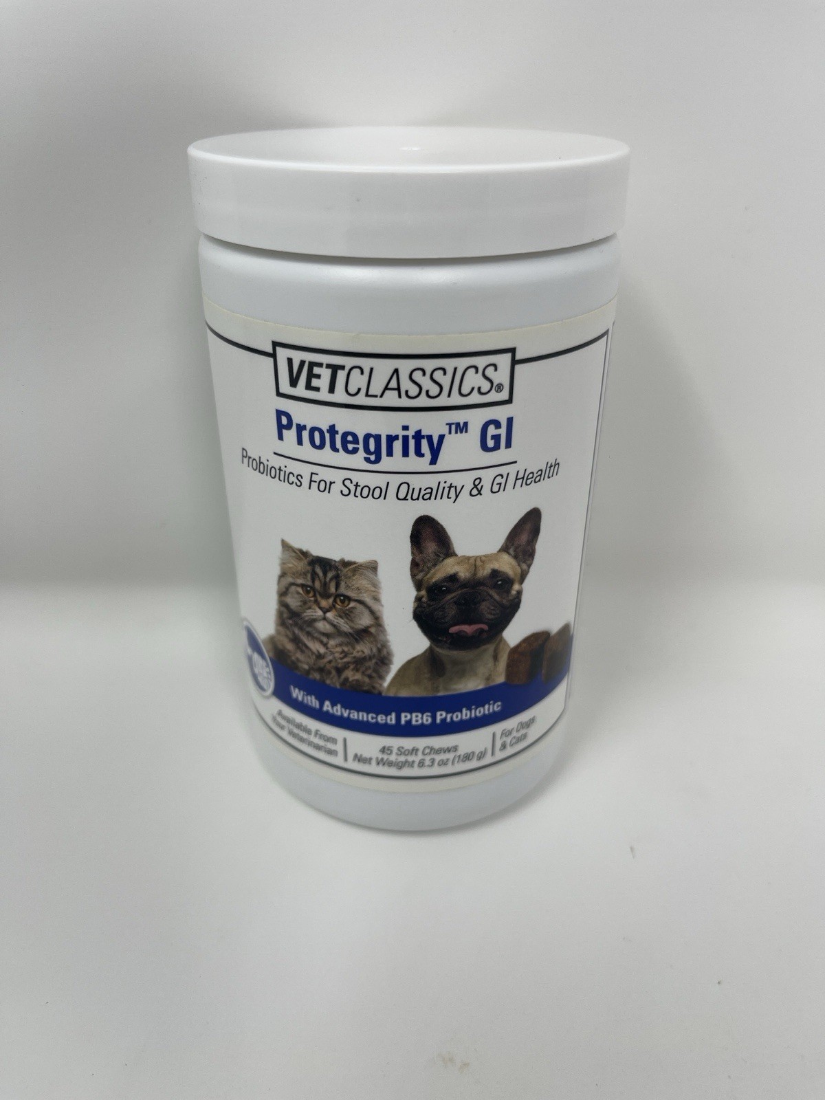 VetClassics Protegrity GI Probiotic Soft Chews, 45 Count