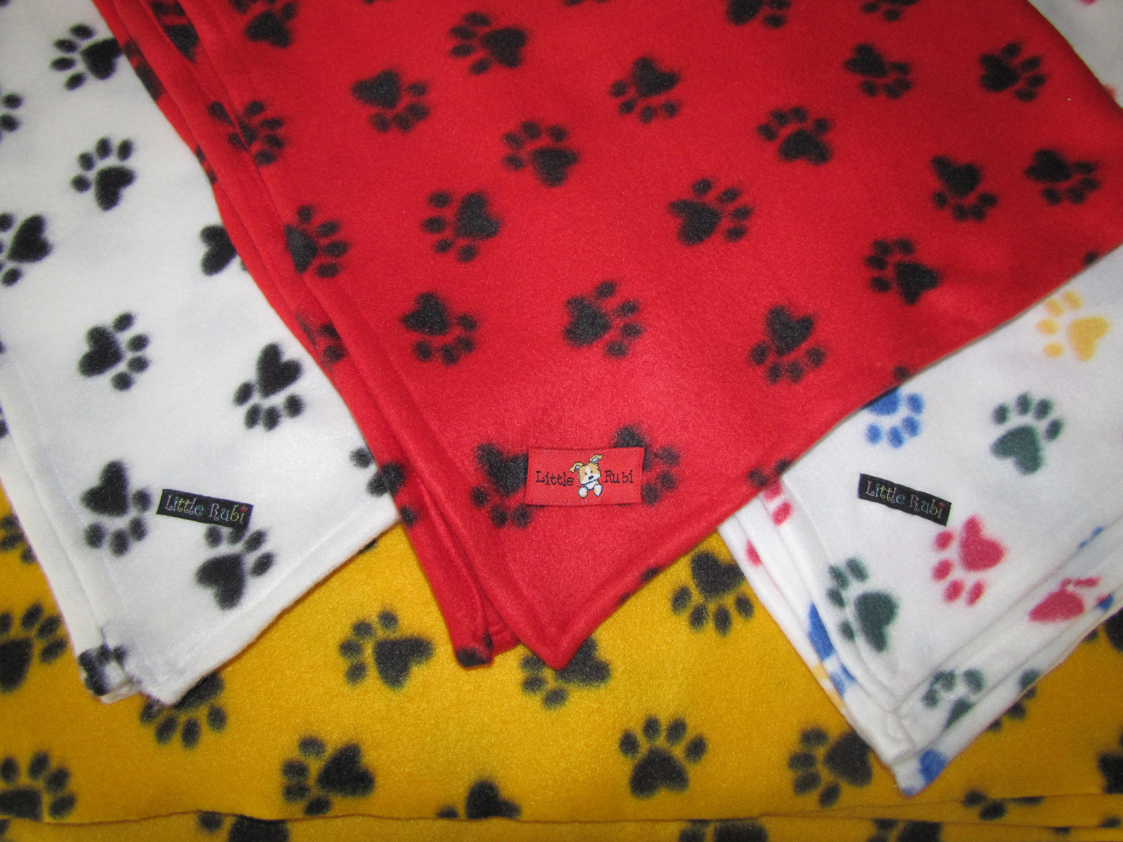 NEW pet dog cat small bed blanket MANY COLORS warm soft fleece 30″ handmade