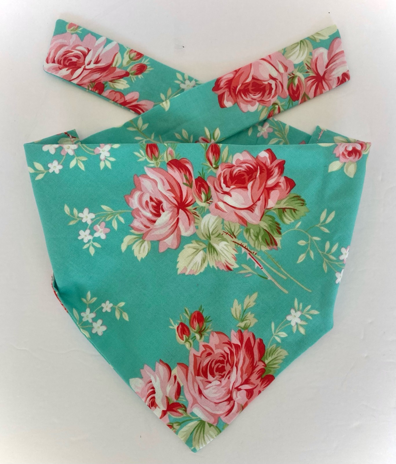 Set of 7 DOG BANDANAS Medium Size Different Patterns High Quality Fabric