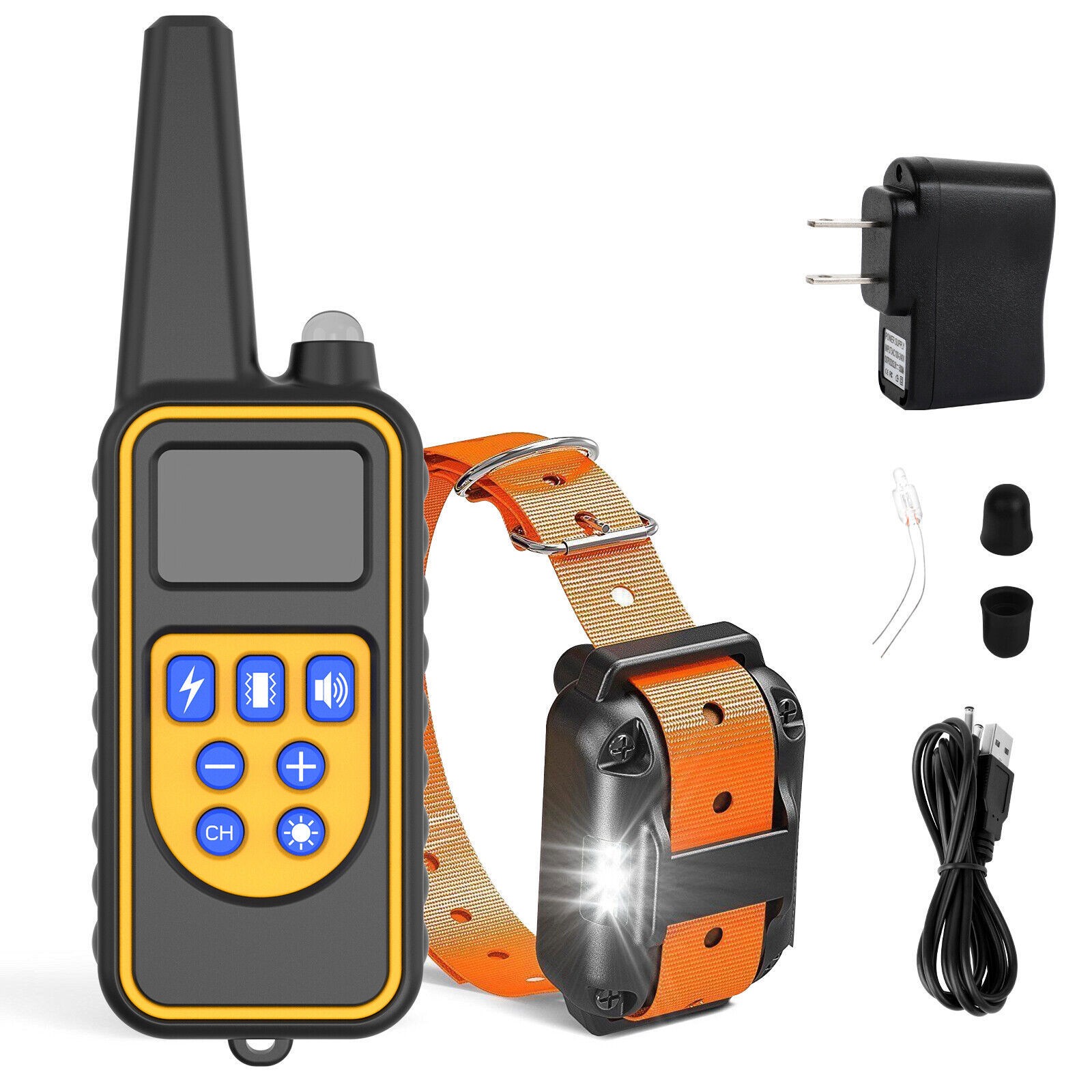 3000 FT Dog Training US Collar Rechargeable Remote Shock PET Waterproof Trainer
