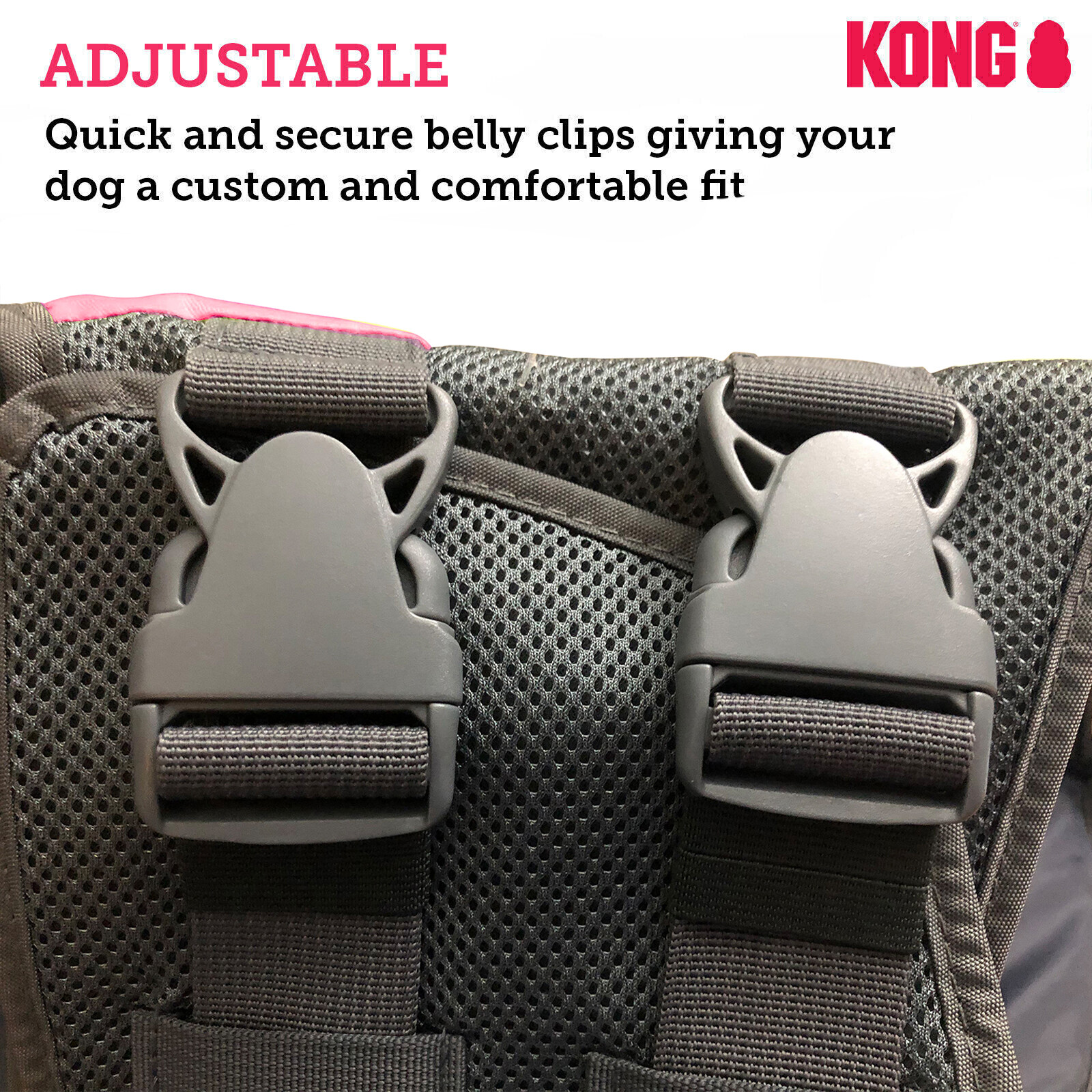 Kong Dog Float Adjustable Preserver Flotation Safety Vest Ripstop Life Jacket