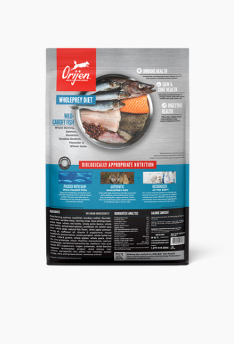 Orijen Six Fish Grain Free High Protein Dry Dog Food 23.5 lb Bag FREE SHIP