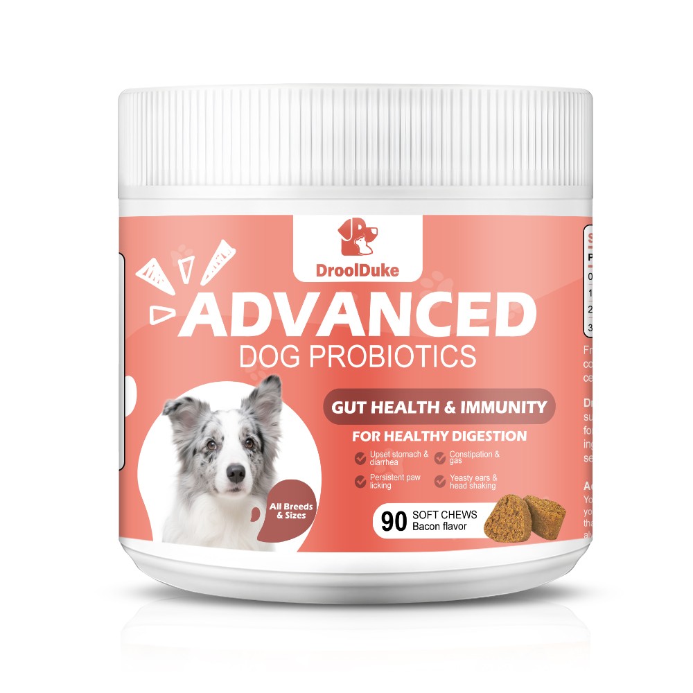 (2 Packs)Advanced Probiotics for Dogs | Itchy Skin, Immune Supports, Gut Health
