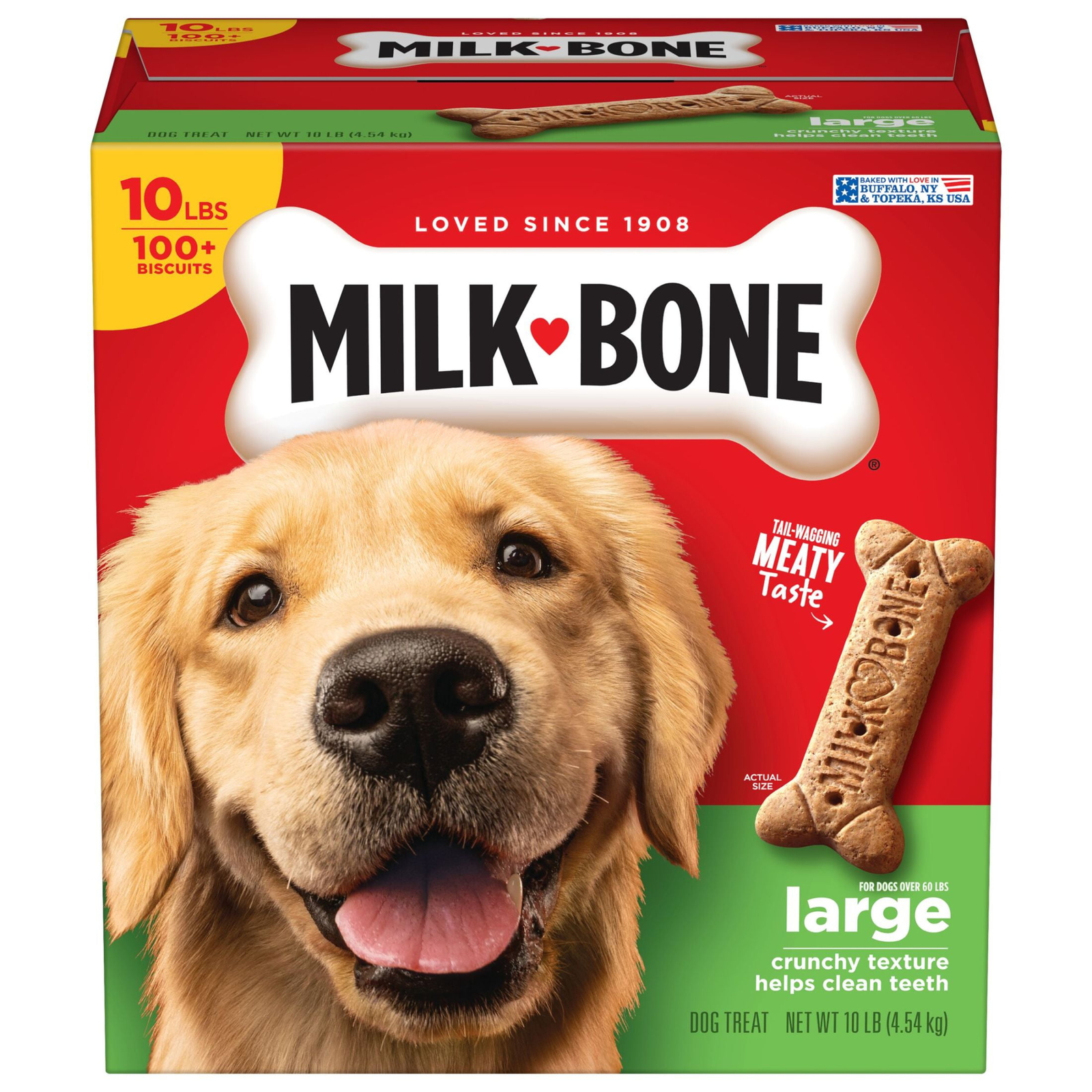 Original Biscuits, Large Dog Treats, 10 Lb.