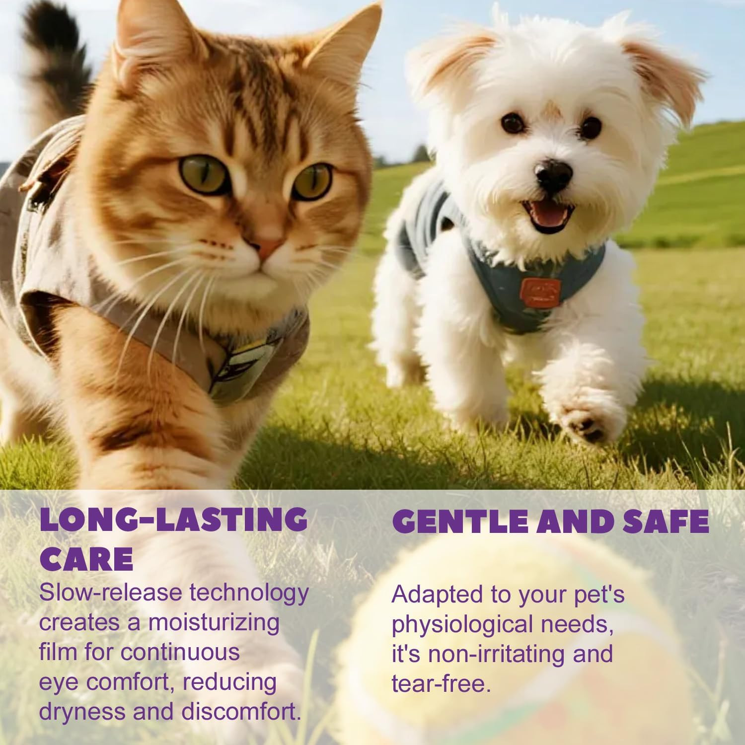 Eye Ointment for Dogs, Dog Eye Gel, Pet Eyes Care for Dogs, Cats, Horses, Rabbit