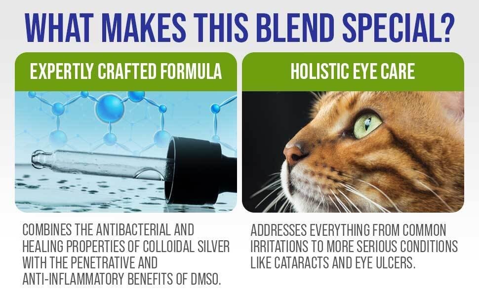 Holistic Pet Care Colloidal Silver/DMSO Eye Drops for Pets