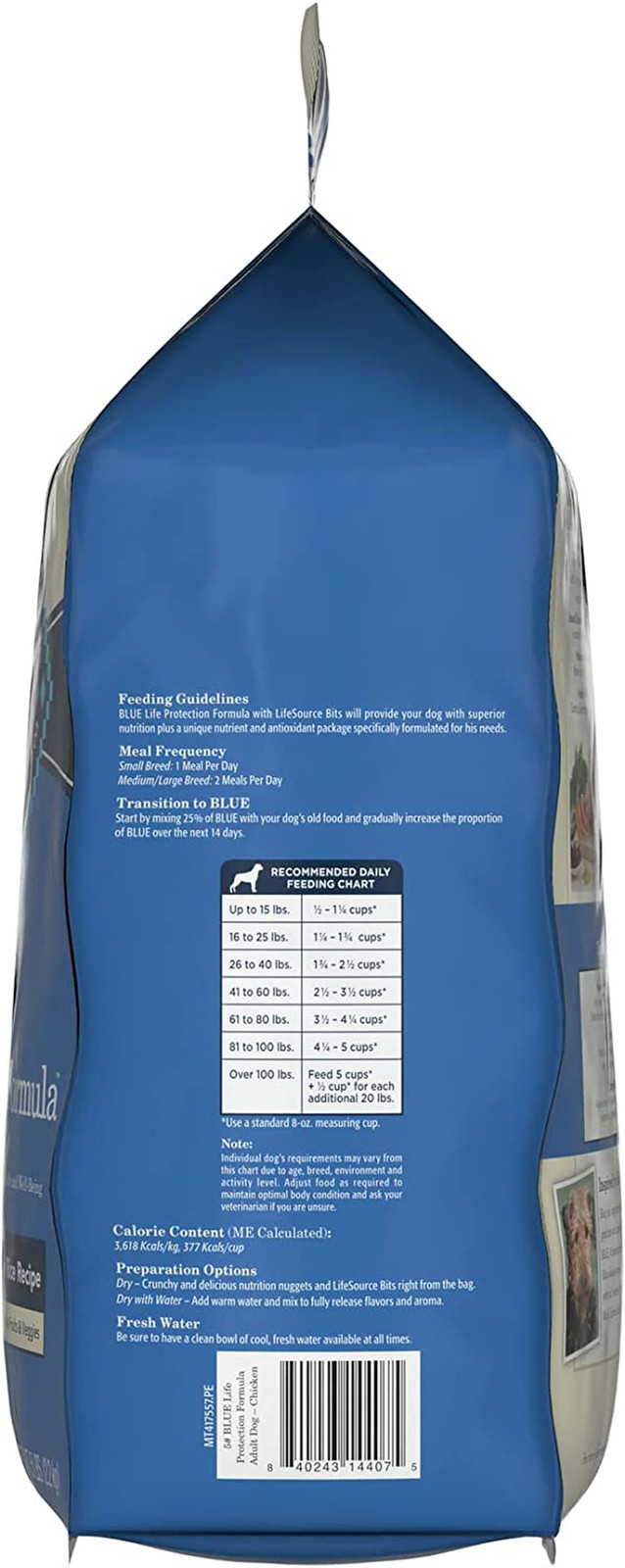 Blue Buffalo Life Protection Formula Natural Adult Dry Dog Food, Chicken and Bro