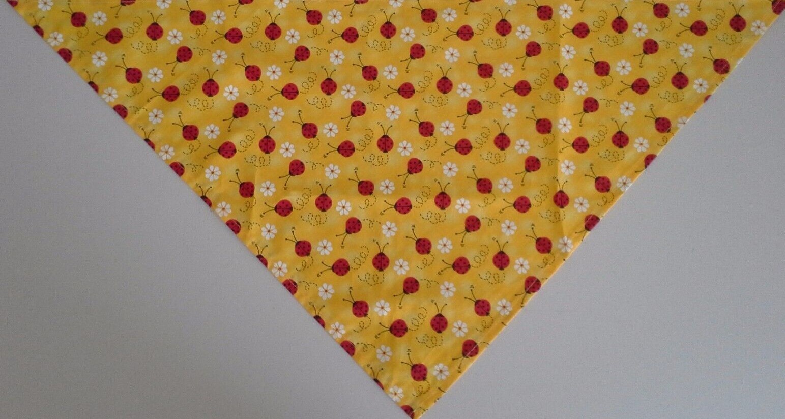 Dog Bandana/Scarf Tie On, Lady Bugs, Daisies, XS, S, M, L