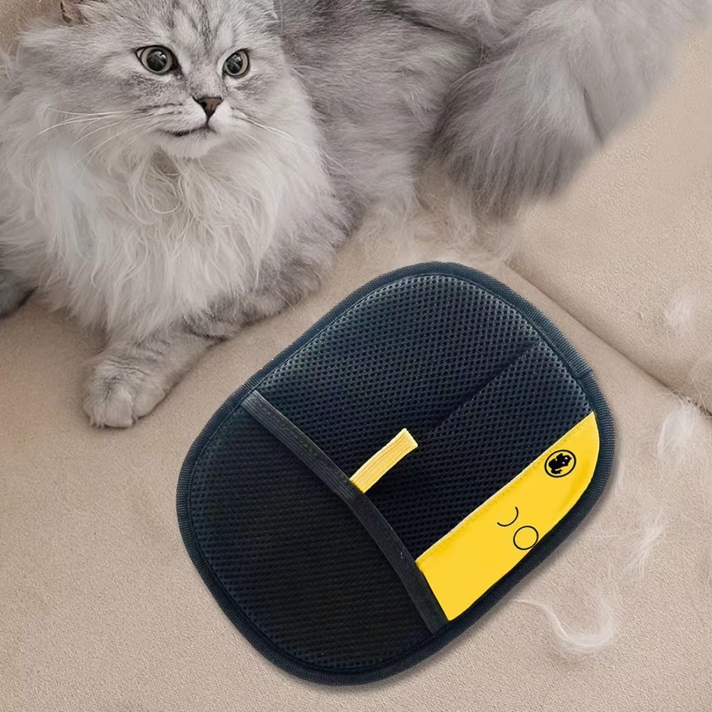 2-Pack Glove Cat Grooming Gloves Cat Hair Remover 2025 New Pet Dog Hair Remover